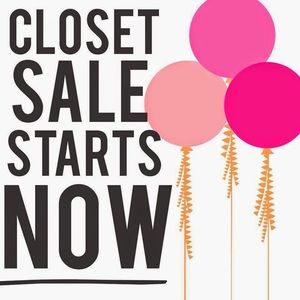 Closet sale | offers welcome!